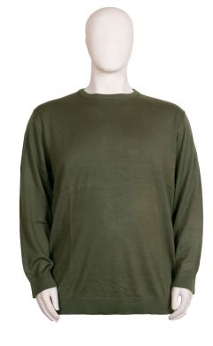 M.I.N.E - Strik pullover - Army (1)